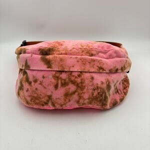 Dr. Collectors Tie Dye Corduroy Bag Fanny Pack Pink Twee